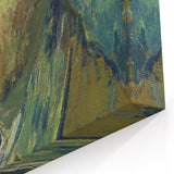 Impressionism Wall Art: Van Gogh’s 1889 Self-Portrait in Blue Tones