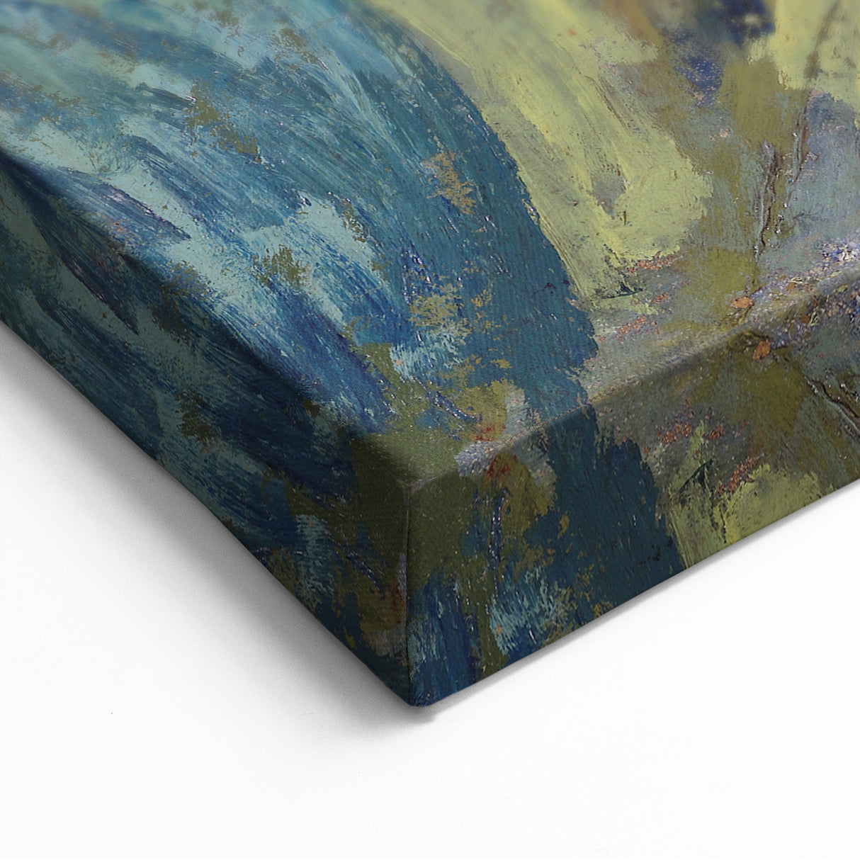 Impressionism Wall Art: Van Gogh’s 1889 Self-Portrait in Blue Tones