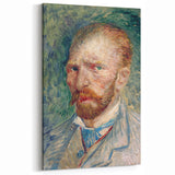 Impressionist Portrait: Van Gogh’s 1889 Self-Portrait in Soft Hues