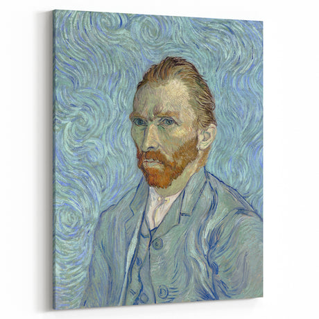 Van Gogh’s 1889 Self-Portrait: Iconic Impressionism Wall Art