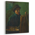Van Gogh’s 1886 Self-Portrait at the Easel: Impressionist Art