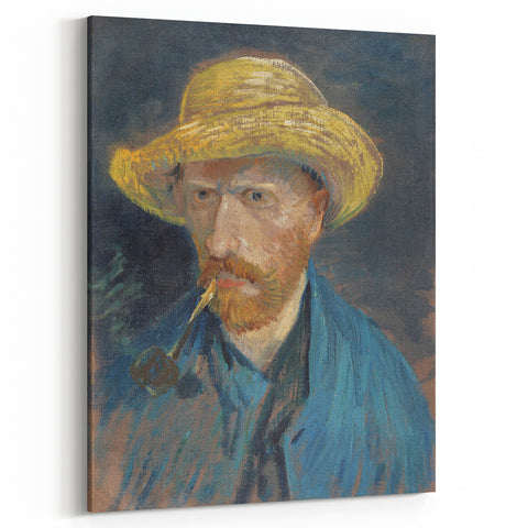Van Gogh’s 1887 Self-Portrait with Straw Hat: Iconic Impressionism