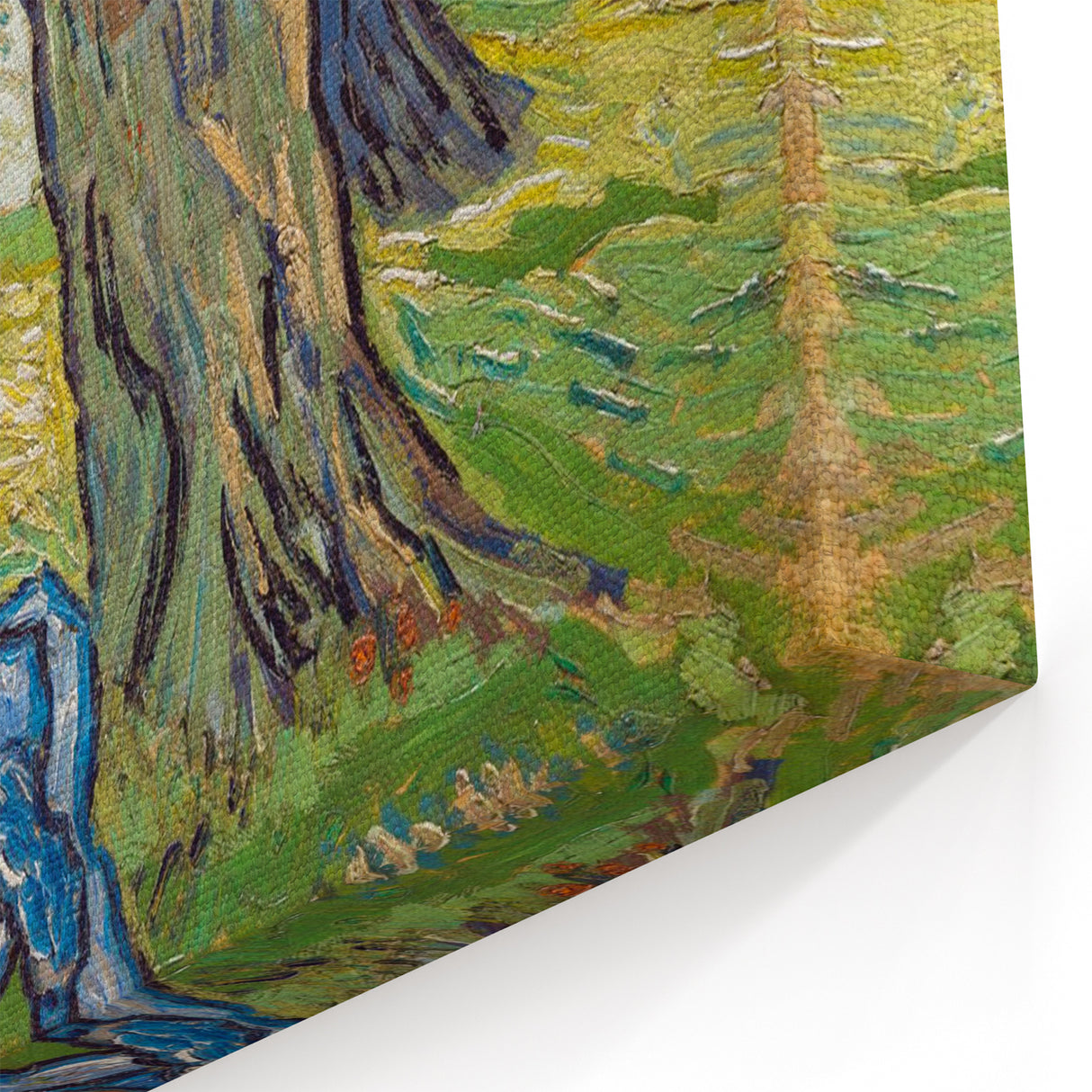 Van Gogh’s The Diggers (1889): Vibrant Impressionist Landscape Art