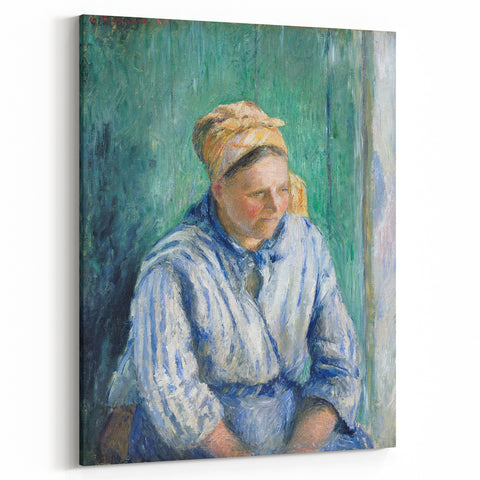 Impressionist Portrait - Pissarro’s Washerwoman, Study (1880)