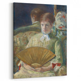 Impressionist Portrait - Cassatt’s ‘Woman with a Fan’ Wall Art