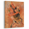 Impressionist Portrait - Renoir’s ‘Woman’s Head with Red Hat’ Art