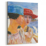 Impressionist Duo - Bonnard’s ‘Young Girls with Seagull’ Wall Art