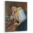 Impressionist Portrait - Cézanne’s ‘Young Italian Woman’ Wall Art