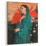 Impressionist Portrait - Degas’s ‘Young Woman with Ibis’ Wall Art