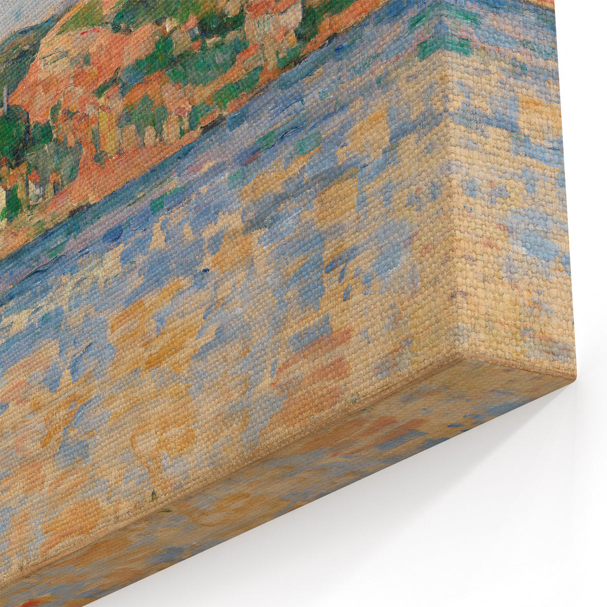 Impressionist Landscape Wall Art - Inspired by French Village Views