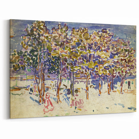 Impressionist Wall Art – Vibrant Trees by Maurice Prendergast