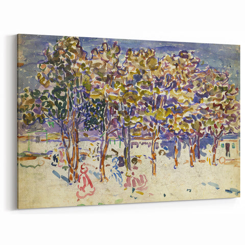 Impressionist Wall Art – Vibrant Trees by Maurice Prendergast