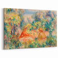 Impressionist Landscape Wall Art – Two Women in a Landscape by Renoir