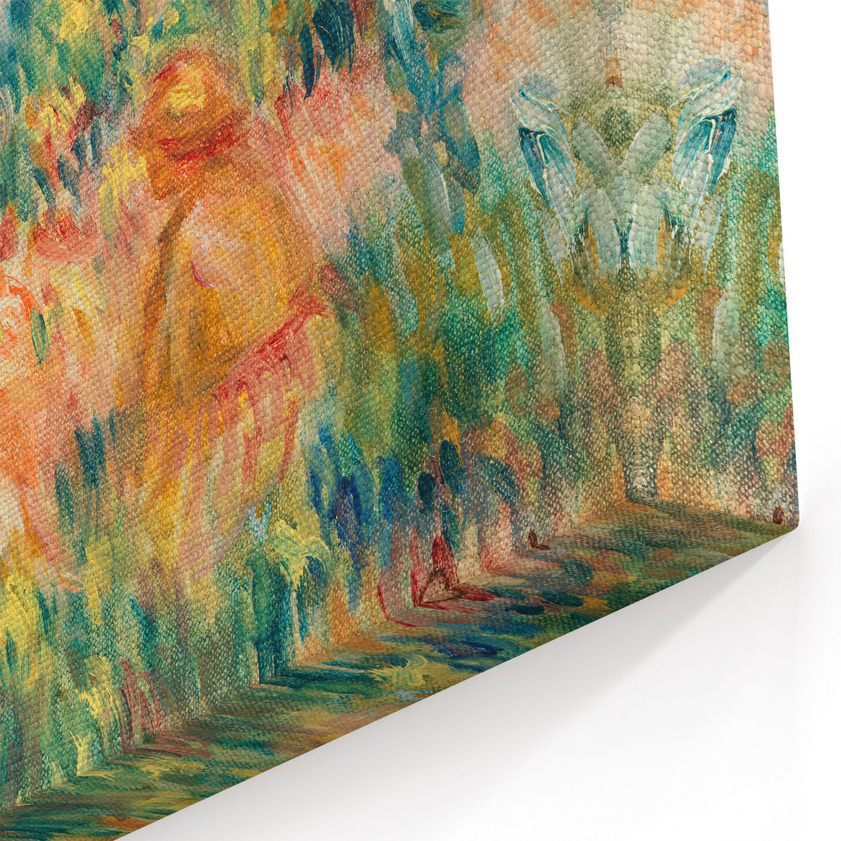 Impressionist Landscape Wall Art – Two Women in a Landscape by Renoir