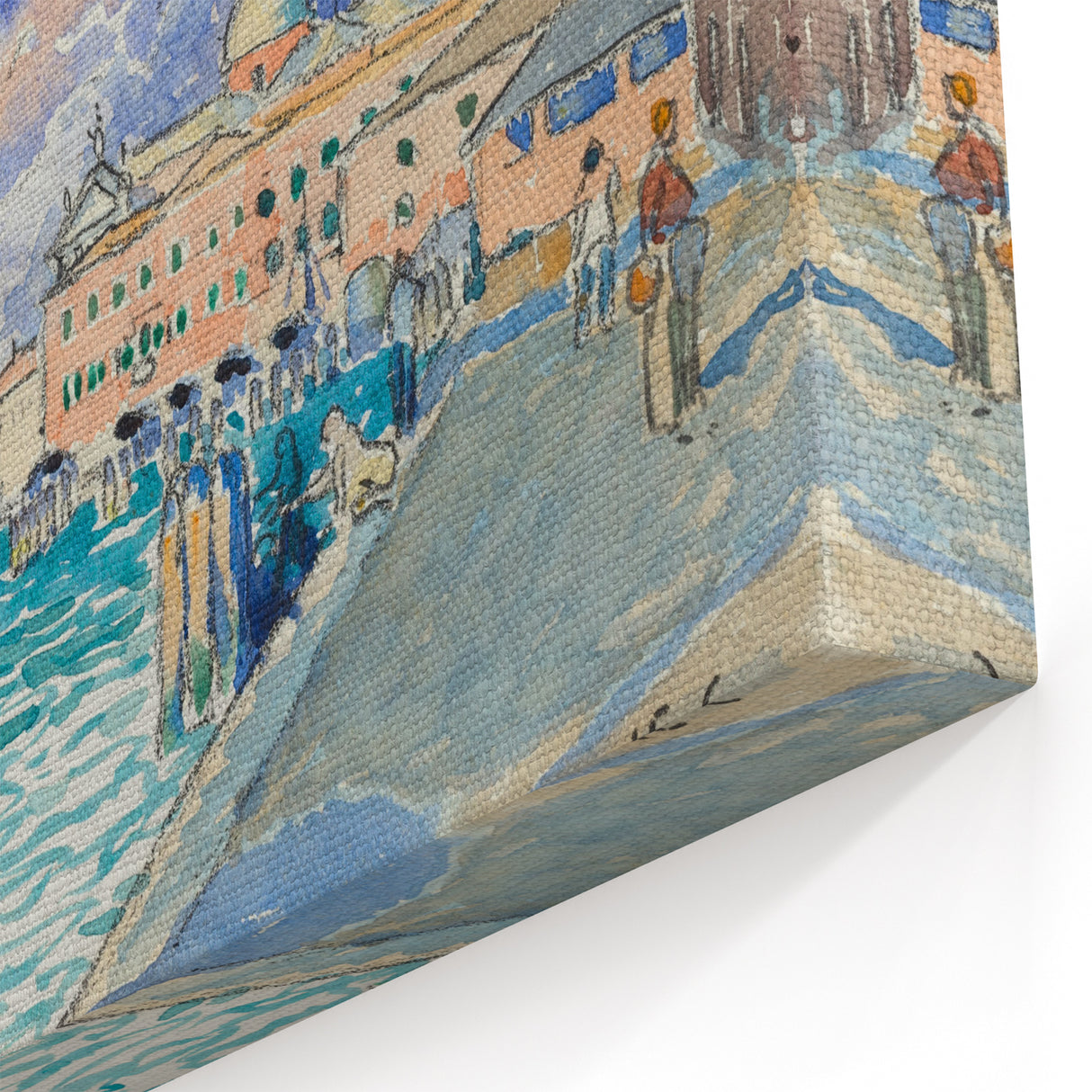 Impressionist Cityscape Art – Venice by Henri Edmond Cross