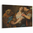 Baroque Romantic Scene: Classic Art Print with Emotional Depth