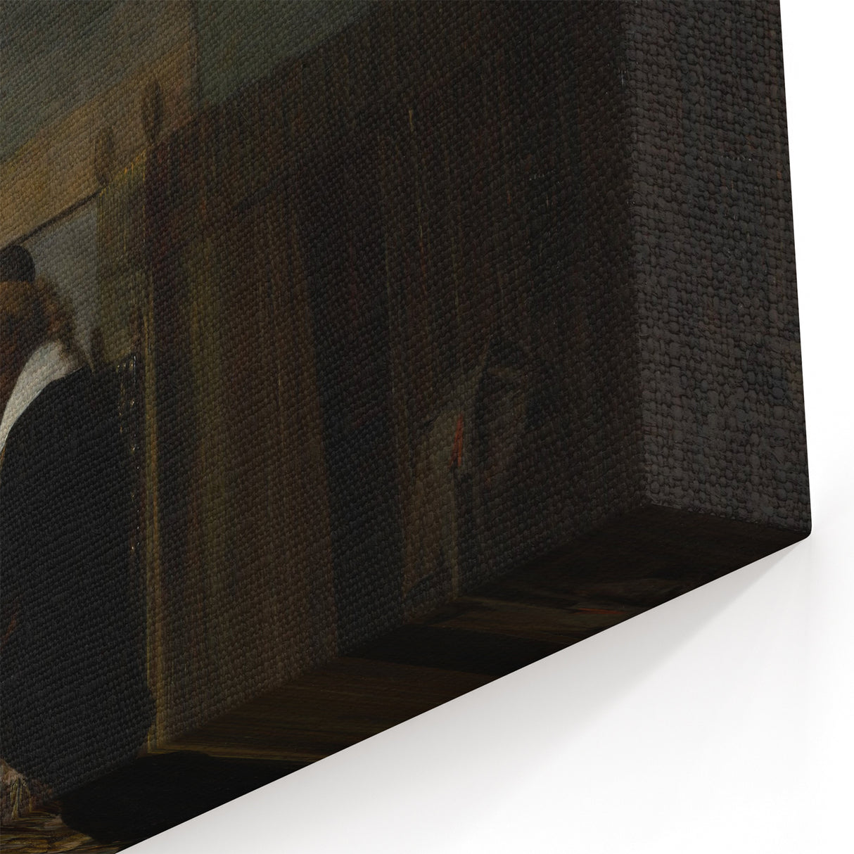 Baroque Interior Scene: Classic Art Print with Timeless Refinement