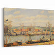 Pissarro’s View on the Cotton Mill - Impressionist Industrial Wall Art
