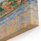 Cézanne’s Village at the Water’s Edge - Impressionist Wall Art