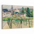 Cézanne’s Village Square - Classic French Impressionist Wall Art