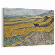 Impressionist Landscape Wall Art - Enclosed Field with Ploughman