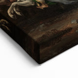 Baroque Battle Scene: Classic Art Print with Dramatic Intensity