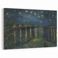 Starry Night on the Rhône - Impressionist Wall Art by Vincent van Gogh