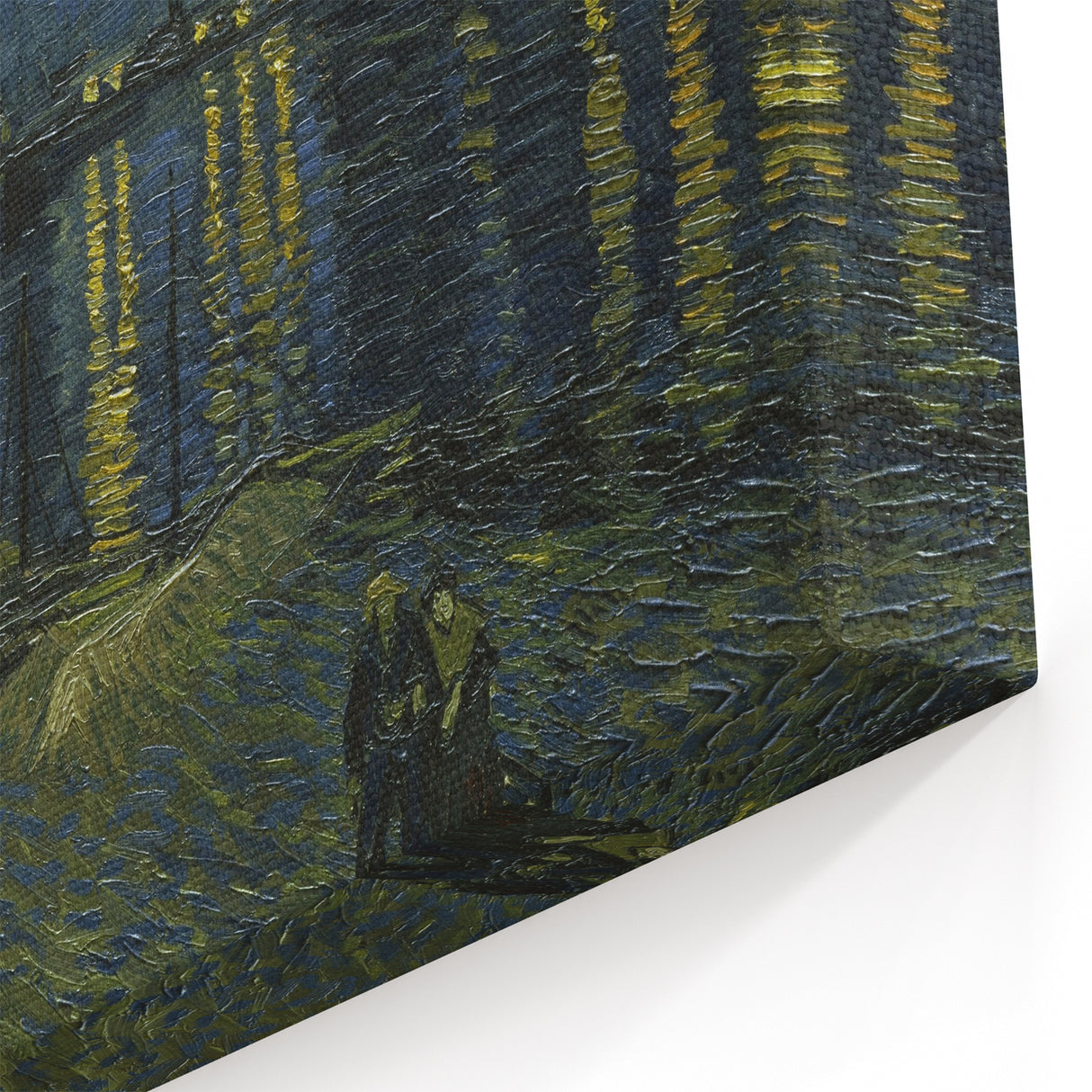 Starry Night on the Rhône - Impressionist Wall Art by Vincent van Gogh