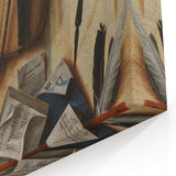 Baroque Musical Still Life: Classic Art Print with Timeless Elegance