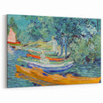 Impressionism Wall Art - Bank of the Oise by Van Gogh Print