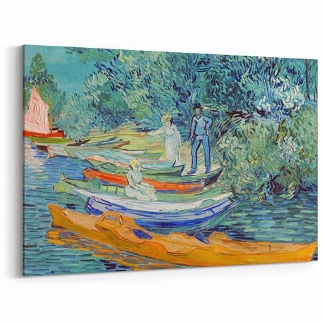 Impressionism Wall Art - Bank of the Oise by Van Gogh Print