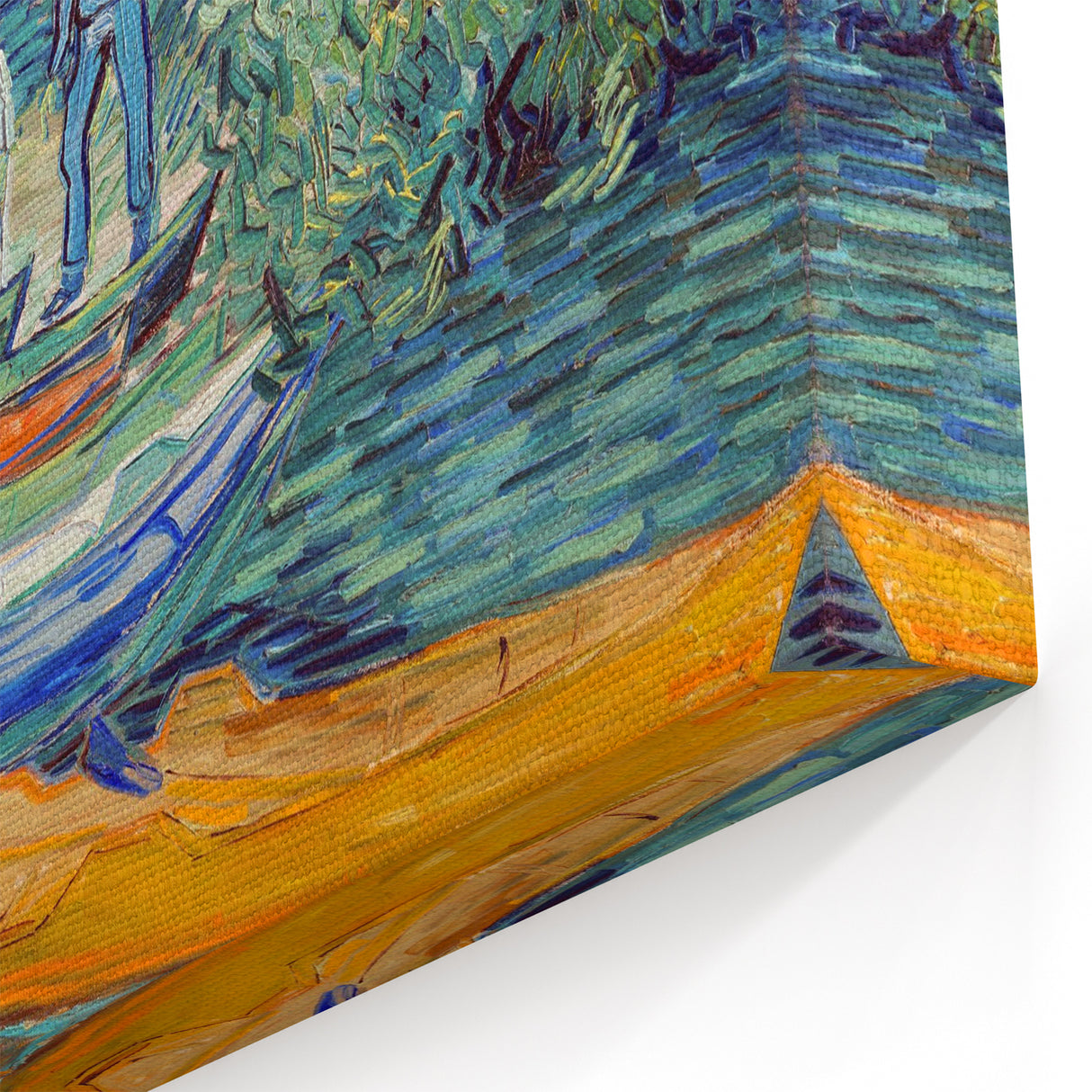 Impressionism Wall Art - Bank of the Oise by Van Gogh Print