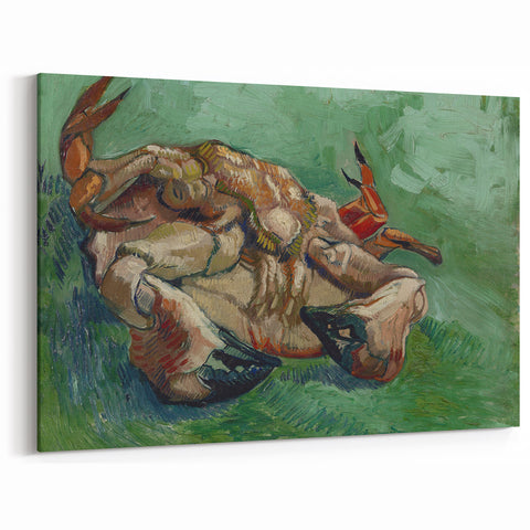 Impressionist Painting - Crab on its Back by Van Gogh Print