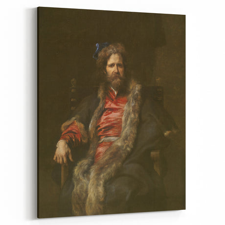 Baroque Art Portrait Wall Art – Classic Artistic Elegance