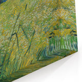 Impressionism Wall Art - Green Wheat Field with Cypress by Van Gogh