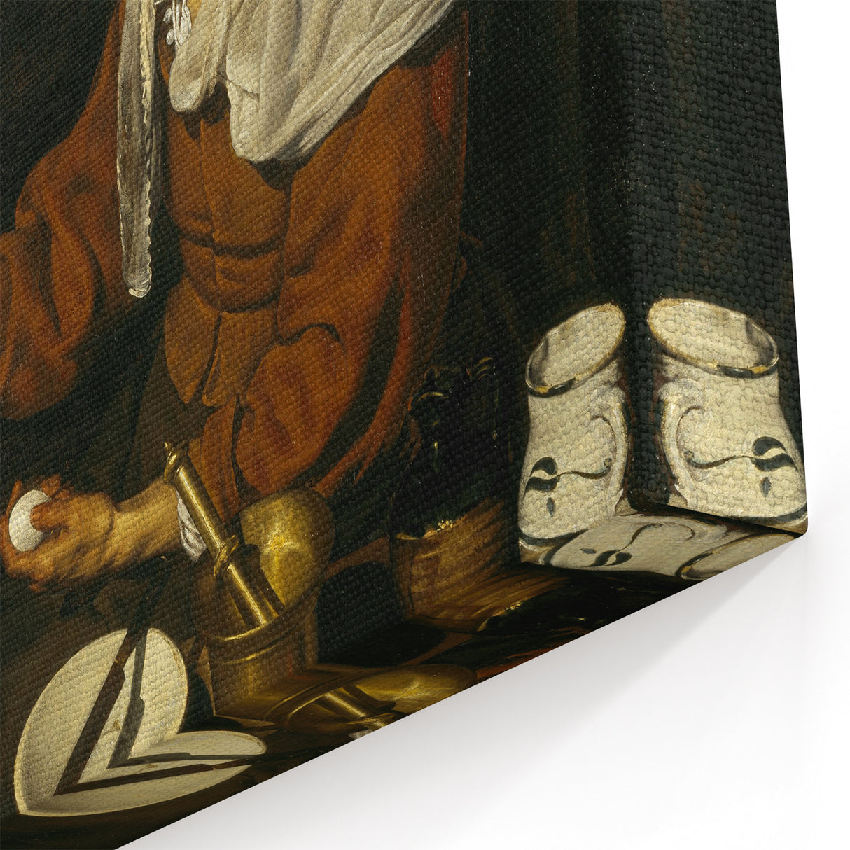 Baroque Kitchen Scene Wall Art – Classic Period Masterpiece