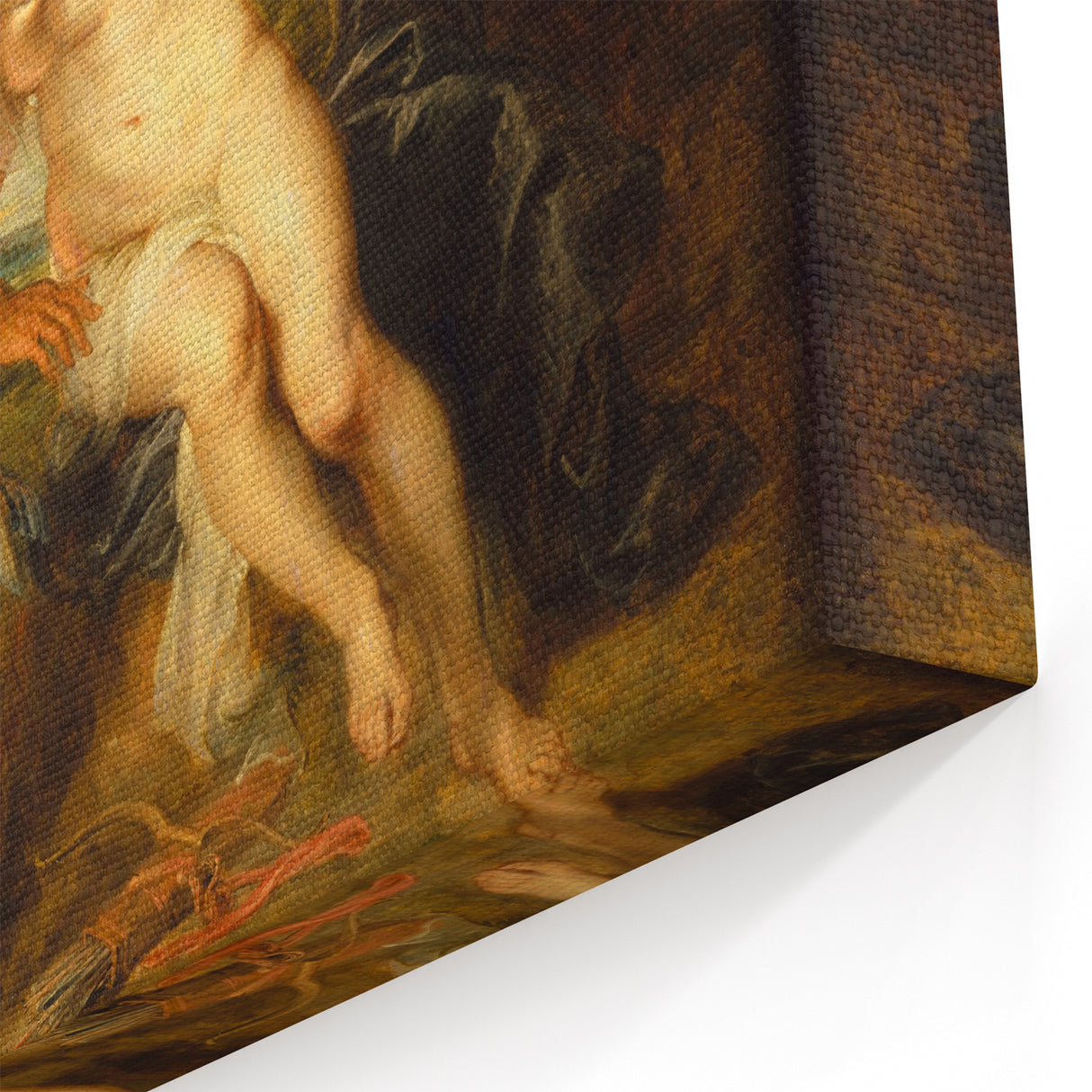 Baroque Mythological Romance Wall Art – Timeless Period Elegance