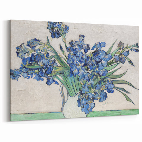 Impressionism Wall Art - Vase of Irises by Van Gogh Print