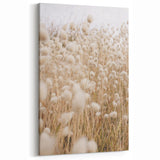 Whispering Cotton Grass - Nature-Inspired Summer Wall Art