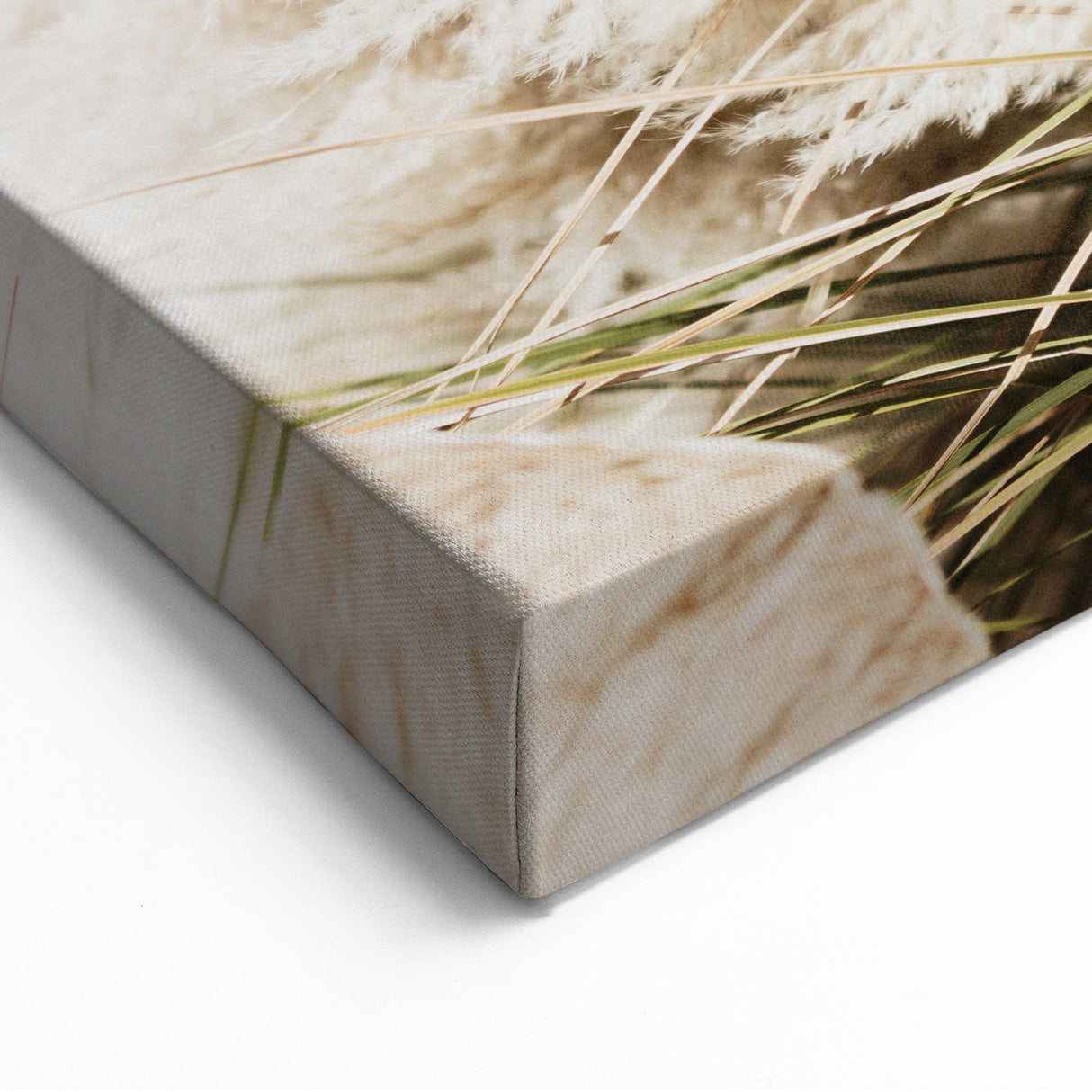 Golden Pampas Elegance - Summer Vibes Wall Art