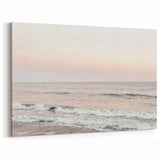 Pastel Ocean Horizon - Sunset Canvas Art