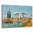Impressionism Wall Art - Langlois Bridge at Arles by Van Gogh Print