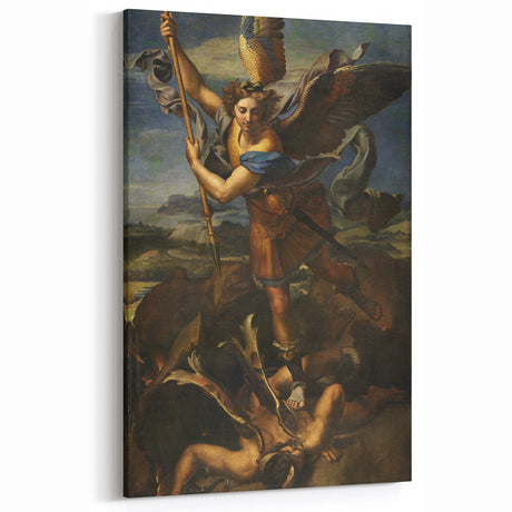 Baroque Archangel Michael Wall Art – Triumph of Divine Justice