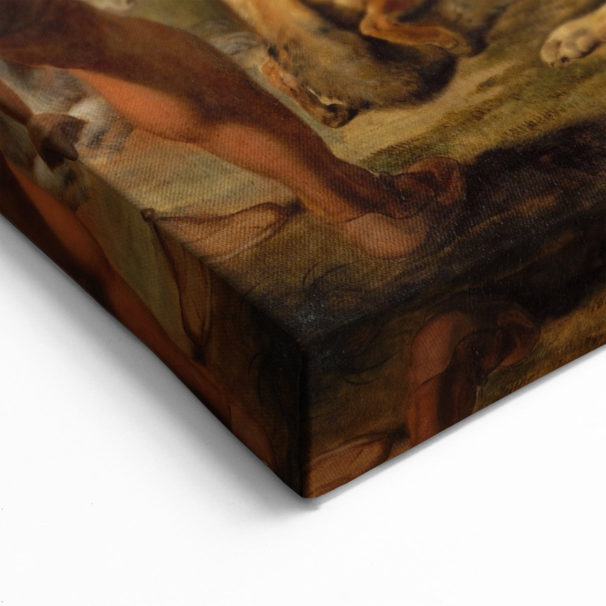 Baroque Hunting Scene Wall Art – Dramatic Masterpiece of Action