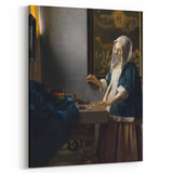 Baroque Woman with Balance Wall Art – Timeless Symbol of Harmony