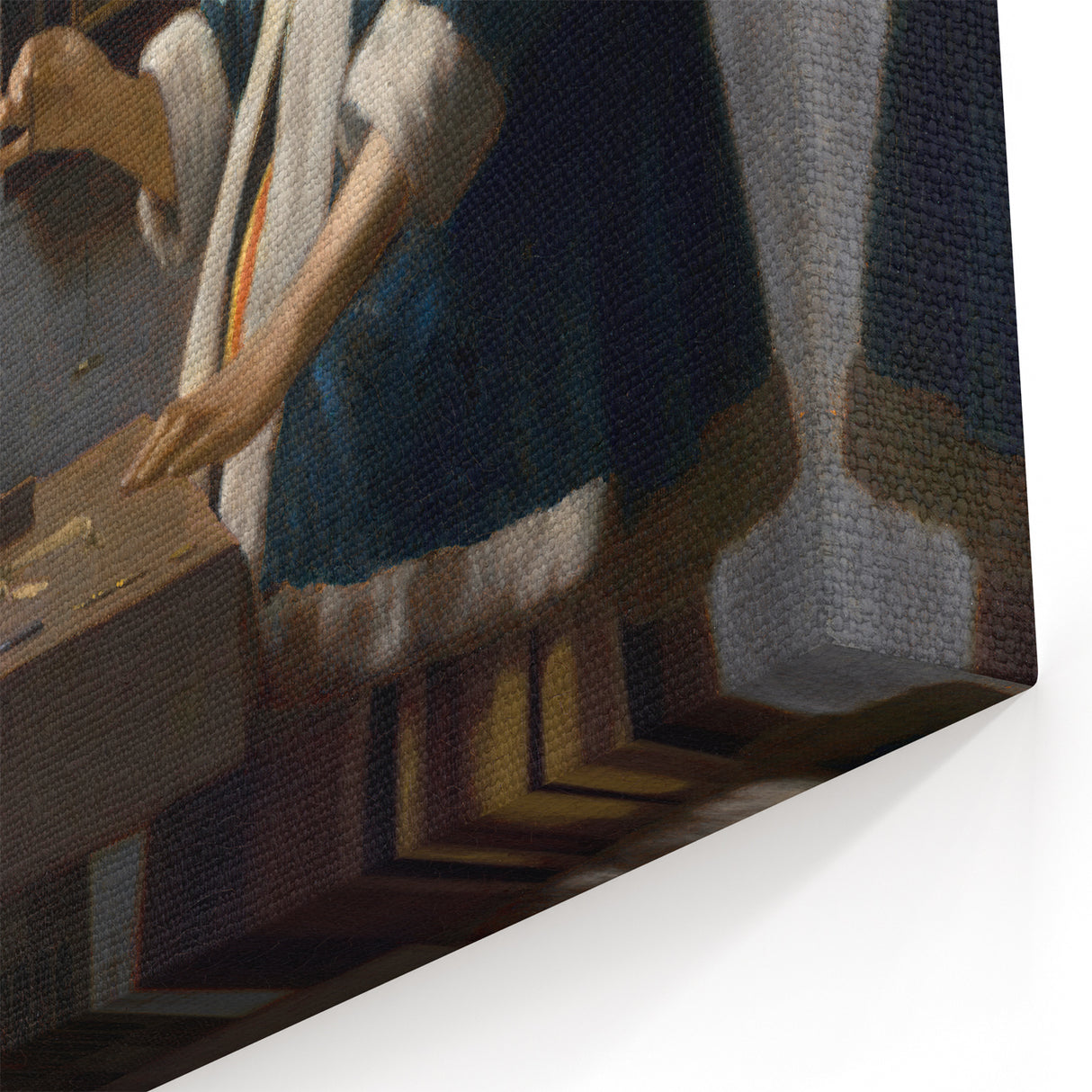 Baroque Woman with Balance Wall Art – Timeless Symbol of Harmony