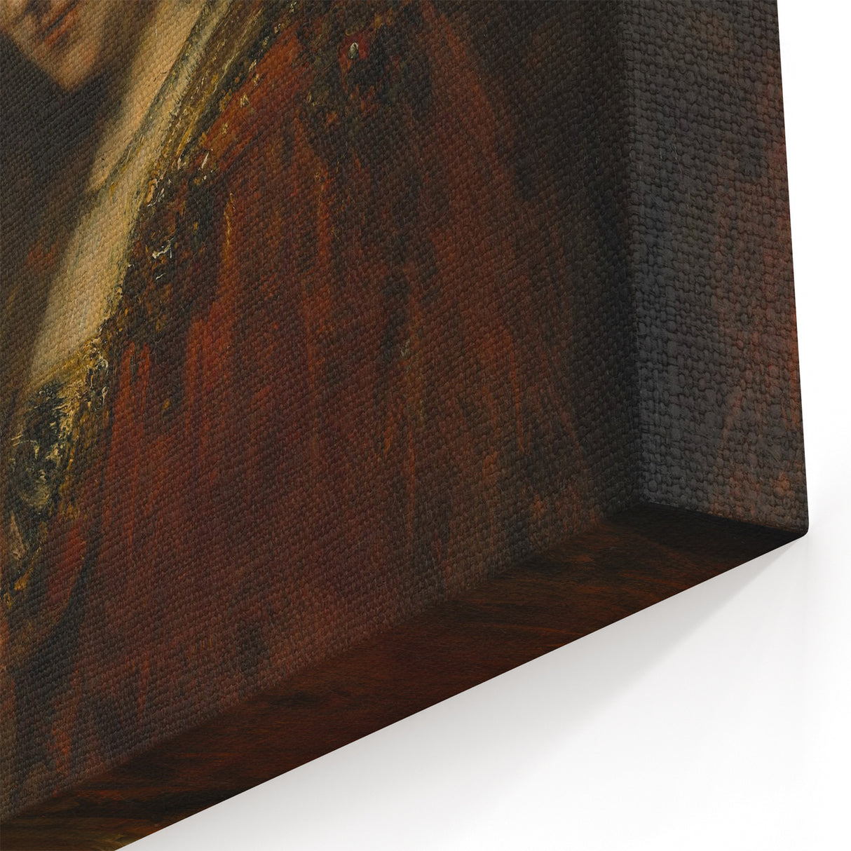 Baroque Woman with Flower Wall Art – Timeless Elegance