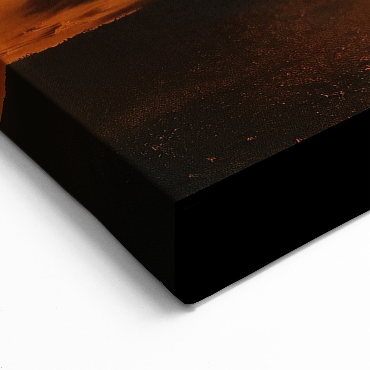 Desert Night Sky - Milky Way Over Southwestern Desert Rock Print