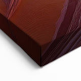 Radiant Desert Layers - Southwestern Sunset Sandstone Art Print