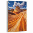 Vivid Sandstone Waves - Desert Landscape Art Print